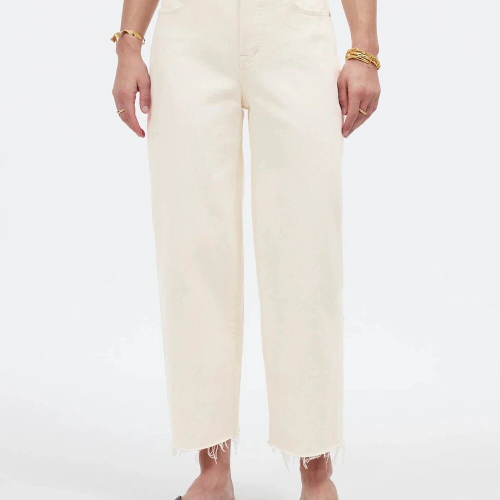 Madewell The Petite Perfect Vintage Wide-Leg Crop Jean in Vintage Canvas 26P
